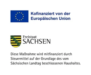 Kofinanziert von der Europäischen Union · Freistaat Sachsen